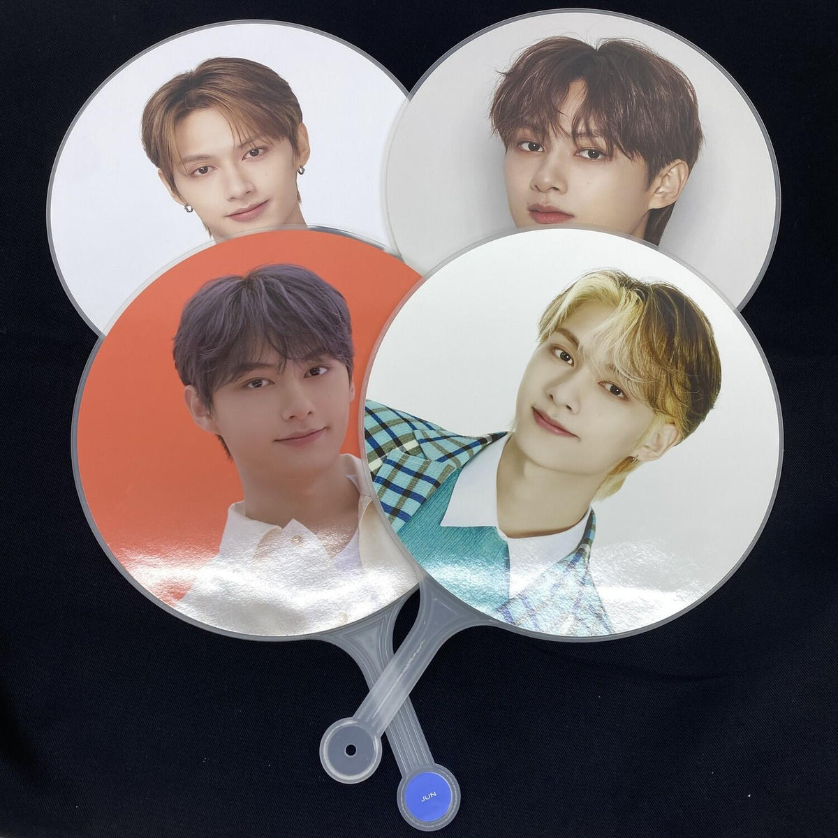 seventeen セブチ うちわ ジュン follow/CARAT LAND/IN-COMPLETE ４枚セット.