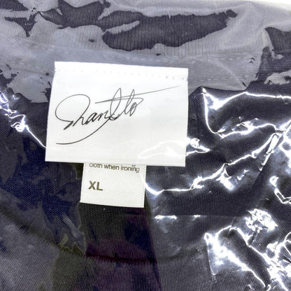 伊藤 蘭　キャンディーズ　ロゴTシャツ　ネイビーXL.