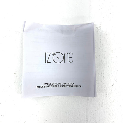 IZ*ONE アイズワン ペンライト OFFICIAL LIGHT STICK.,