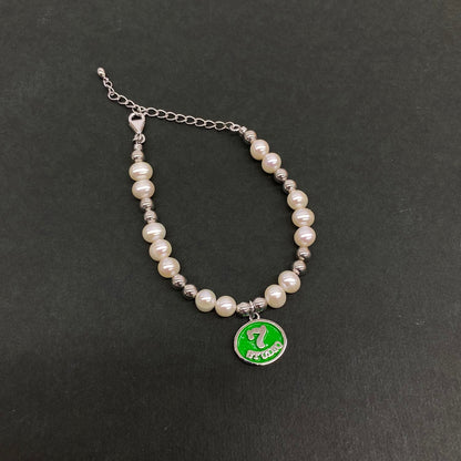 STUDIO SEVEN 7 Ball Bracelet グリーン 箱付き：