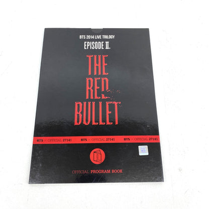 BTS 2014 LIVE TRILOGY EPISODE II. THE RED BULLET プログラムブック 写真：
