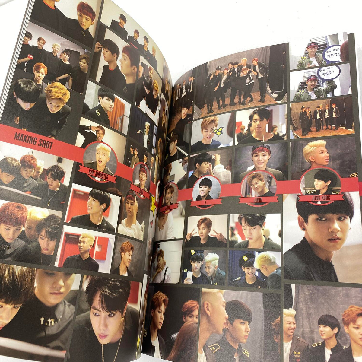 BTS 2014 LIVE TRILOGY EPISODE II. THE RED BULLET プログラムブック 写真：