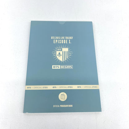 BTS 2015 LIVE TRILOGY EPISODE I. BTS BEGINS プログラムブック：