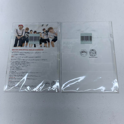 BTS JAPAN OFFICIAL FANCLUB MAGAZINE vol.1　vol.2　セット**