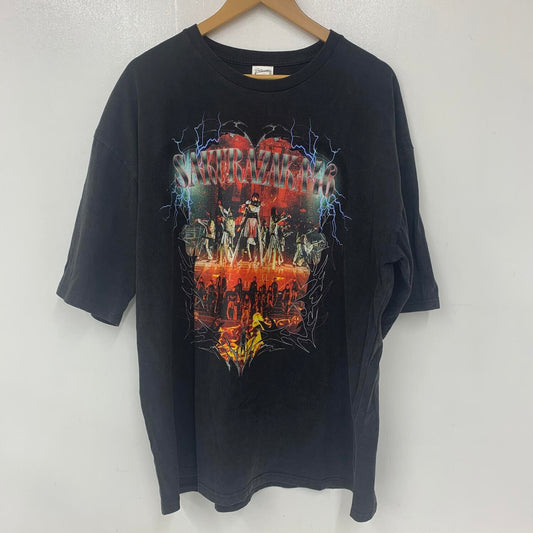 櫻坂46 SAKURAZAKA46 ロックTシャツ XLサイズ LIVEパフォーマンスプリント ＊