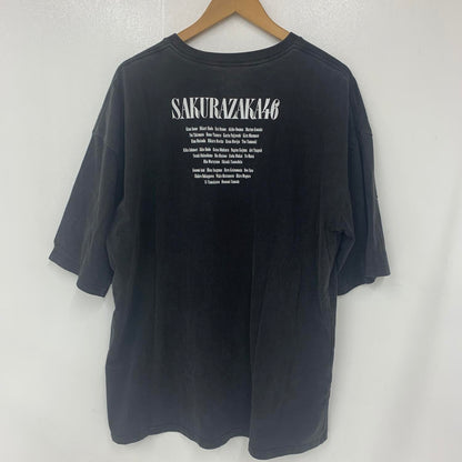 櫻坂46 SAKURAZAKA46 ロックTシャツ XLサイズ LIVEパフォーマンスプリント ＊