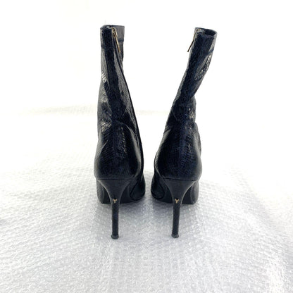 その他靴 【★加古川物流】中古 yello イエロー ヒール ブーツ ヘビ柄 PYSON HEEL BOOTS °【128】【128】【128】【128】【加古川物流】