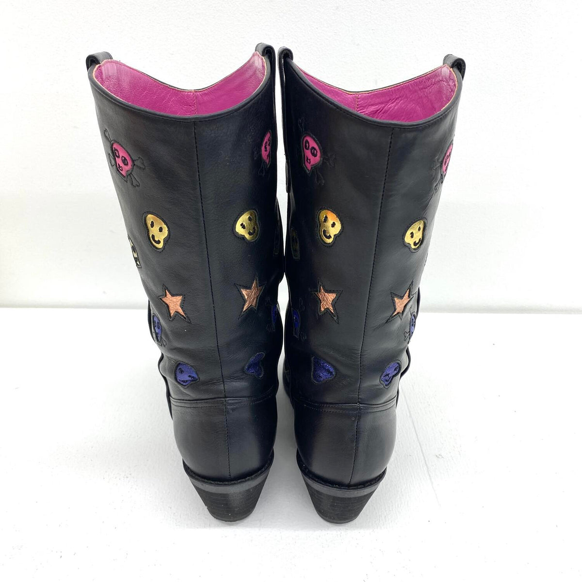 その他靴 【★加古川物流】中古 ツモリチサト tsumori chisato 38112 ロングブーツ ブラック 黒 23.5cm：【128】【128】【128】【128】【加古川物流】