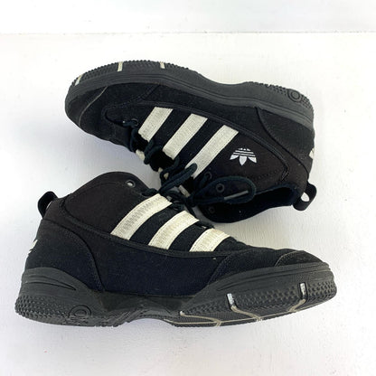 その他靴 【★加古川物流】中古 訳あり ADIDAS アディダス 074941 96年製 キャンバスハイカットシューズ 名称不明 27.5㎝ ヴィンテージ/観賞/コレクション用.,【126】【126】【126】【126】【加古川物流】