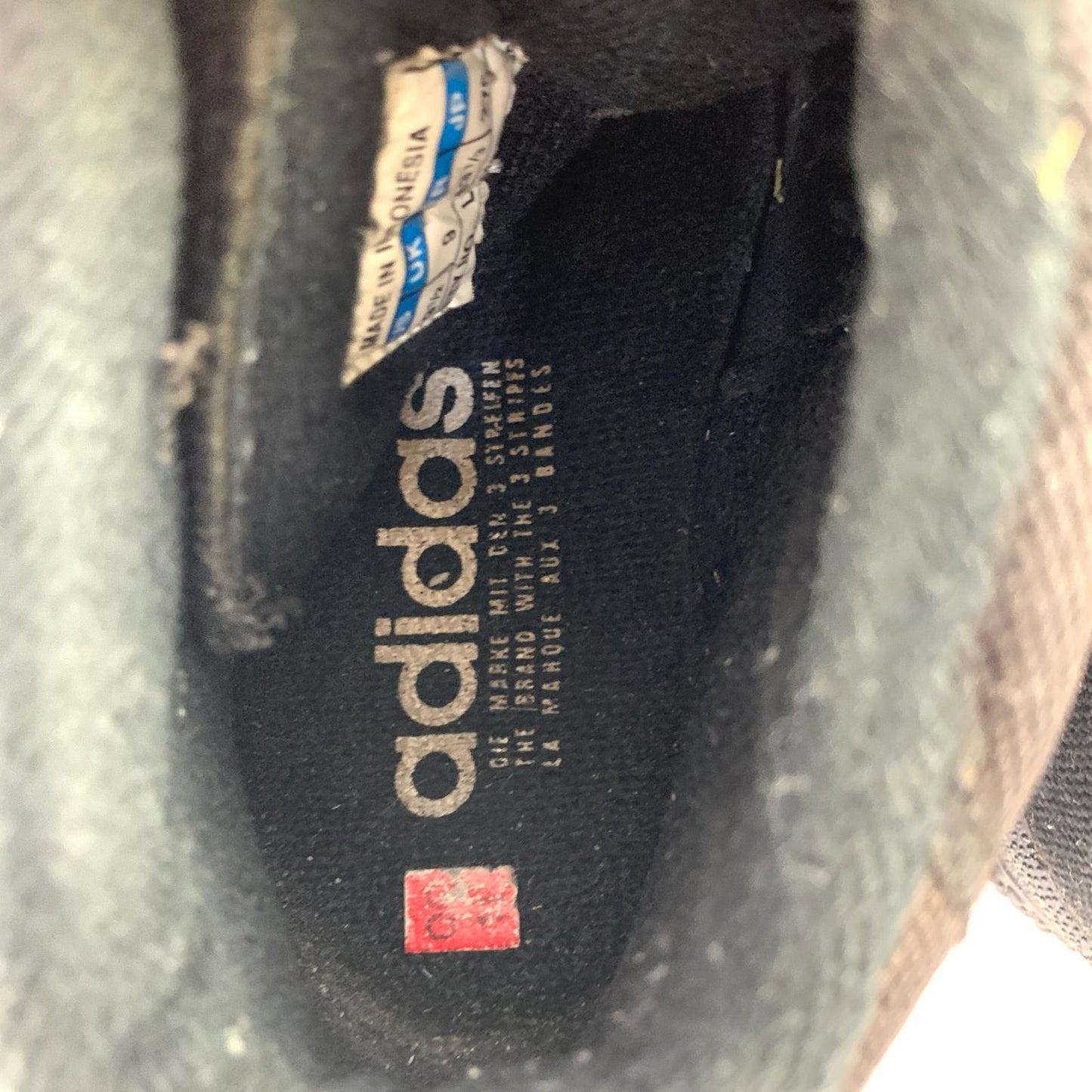 その他靴 【★加古川物流】中古 訳あり ADIDAS アディダス 074941 96年製 キャンバスハイカットシューズ 名称不明 27.5㎝ ヴィンテージ/観賞/コレクション用.,【126】【126】【126】【126】【加古川物流】
