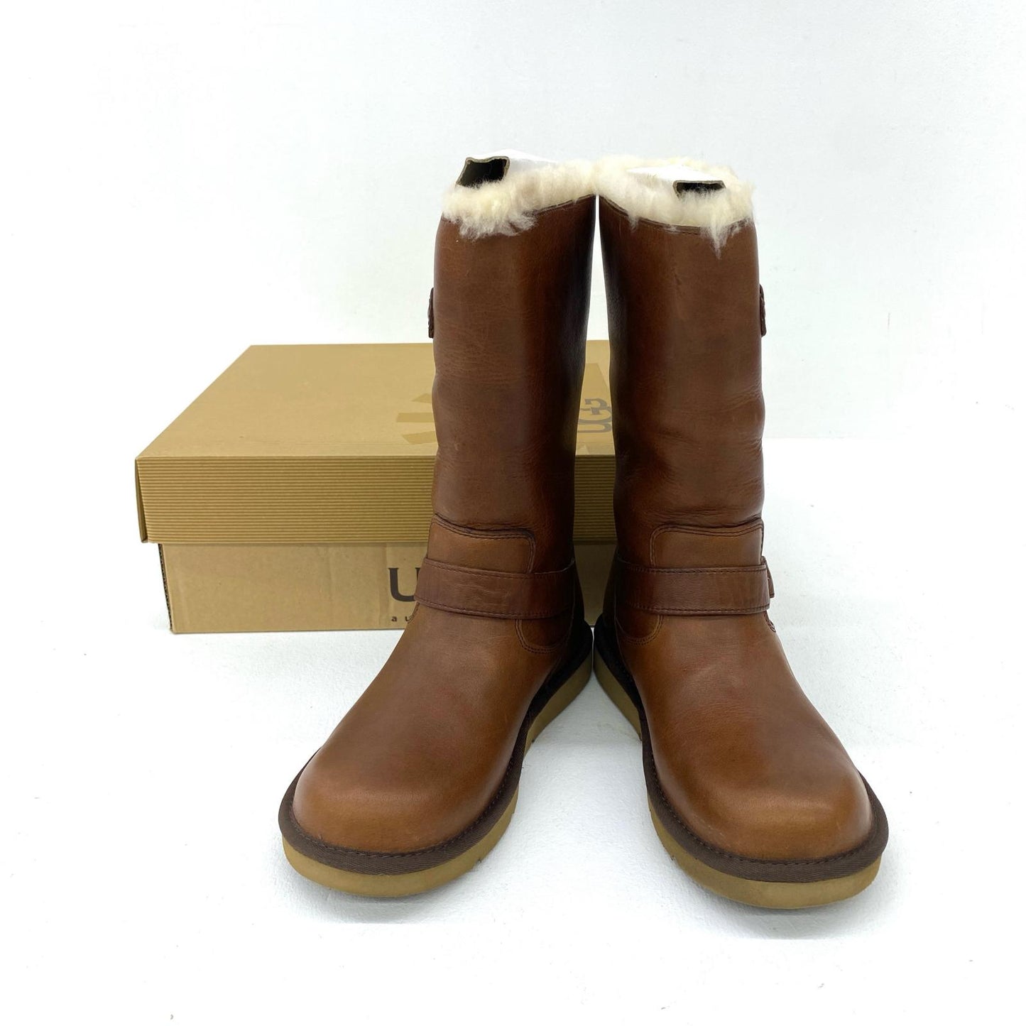 その他靴 【★加古川物流】中古 アグ UGG W KENSHINGTON 3325 レザームートンブーツ　.,【128】【128】 24cm【加古川物流】