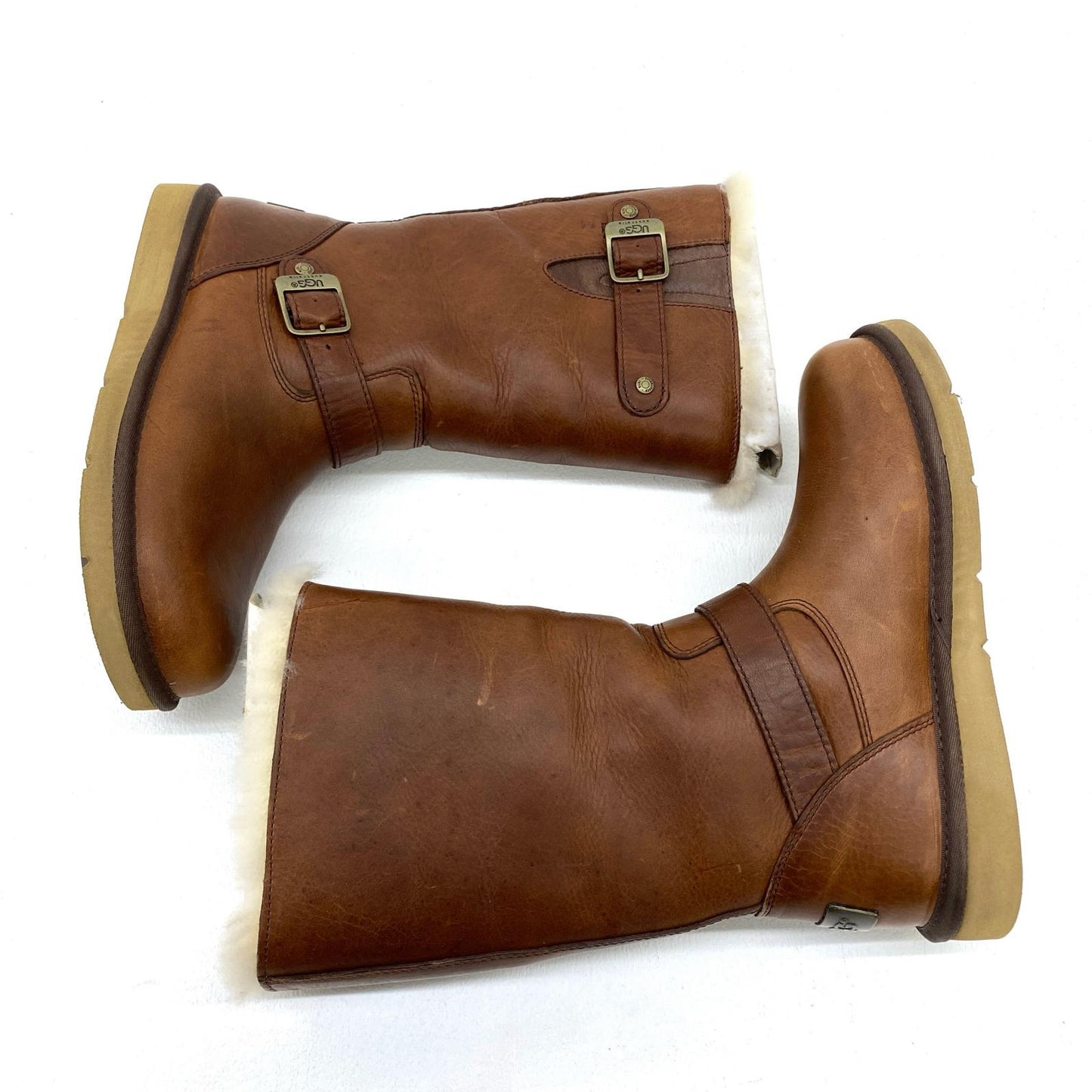 その他靴 【★加古川物流】中古 アグ UGG W KENSHINGTON 3325 レザームートンブーツ　.,【128】【128】 24cm【加古川物流】