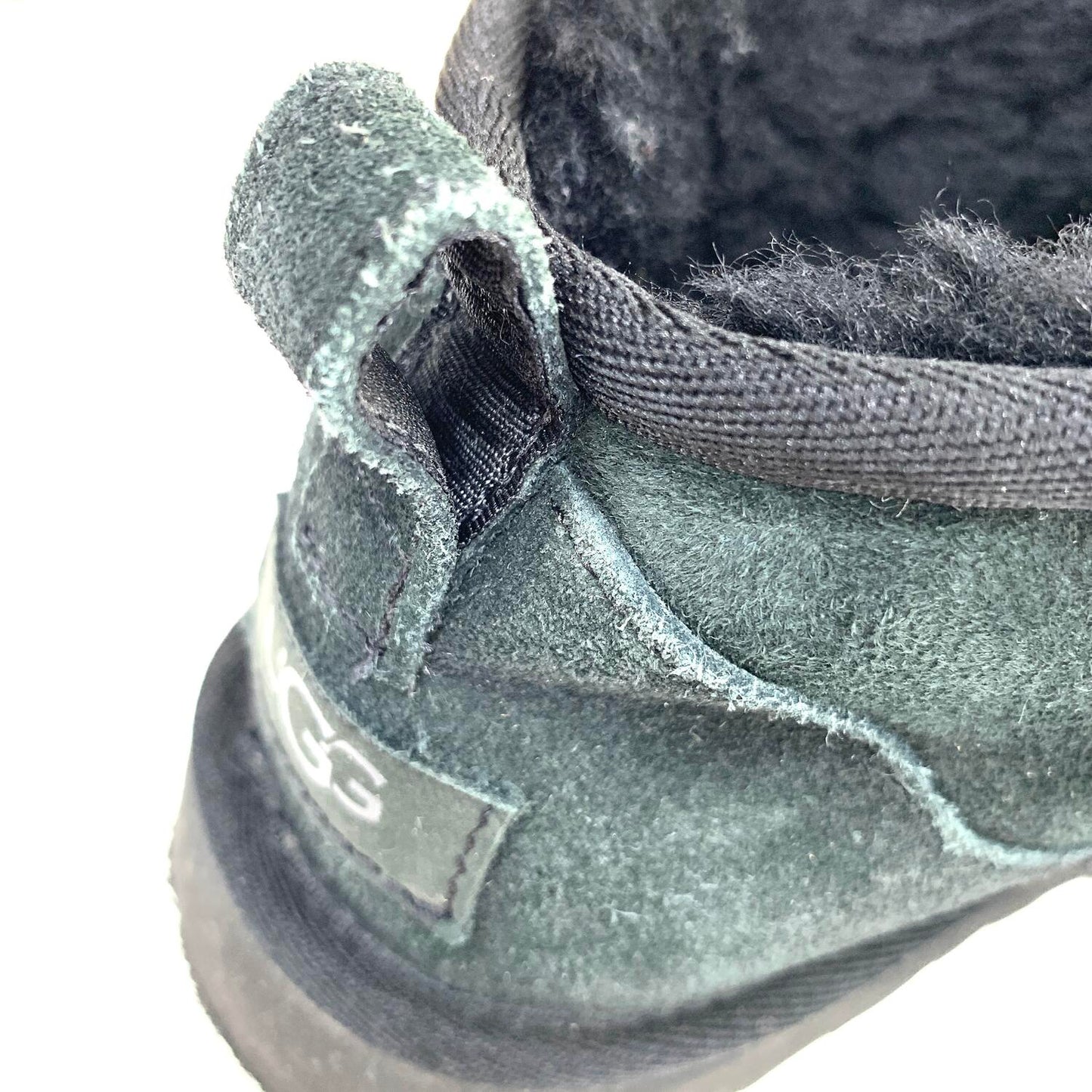その他靴 【★加古川物流】中古 ｗ/1116109　UGG Classic Ultra Mini black アグ　クラシック　ウルトラ　ミニ　24.0㎝　参考定価26400円：【128】【128】【加古川物流】