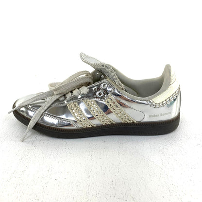 その他靴 【★加古川物流】中古 ig8181 23.5㎝　本体のみ　Wales Bonner × adidas Samba "Silver"　ウェールズ・ボナー × アディダス サンバ "シルバー"：【128】【128】【加古川物流】