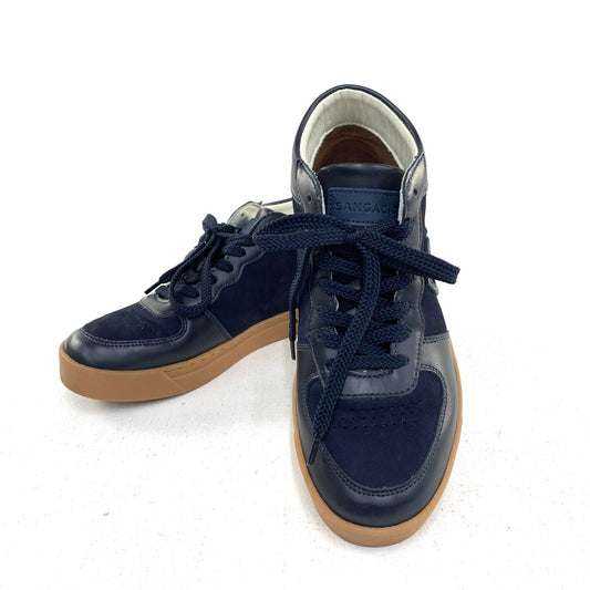 その他靴 【★加古川物流】中古 サンガッチョ　sangacio SG　MID　スニーカー　にゅ　23.5㎝　参考定価31000円：【128】【128】【加古川物流】
