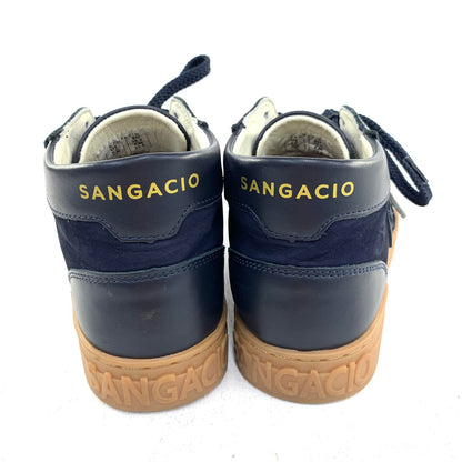 その他靴 【★加古川物流】中古 サンガッチョ　sangacio SG　MID　スニーカー　にゅ　23.5㎝　参考定価31000円：【128】【128】【加古川物流】