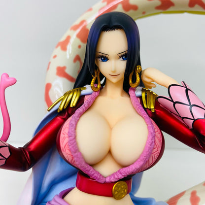 【中古】 “海賊女帝”ボア・ハンコック「ワンピース」P.O.P“NEO-MAXIMUM”メガトレショップ＆オンラインショップ限定【フィギュア】【加古川物流】