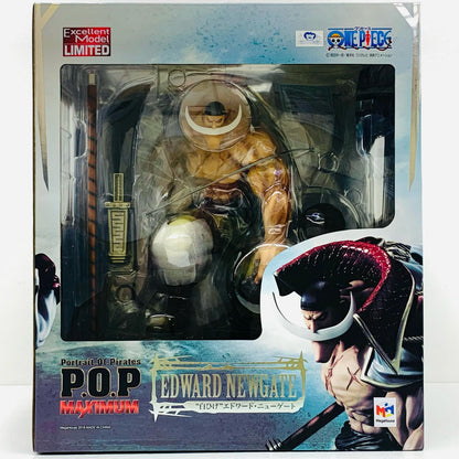 【中古】 “白ひげ”エドワード・ニューゲート「ワンピース」P.O.P“NEO-MAXIMUM”メガトレショップ＆オンラインショップ限定【フィギュア】