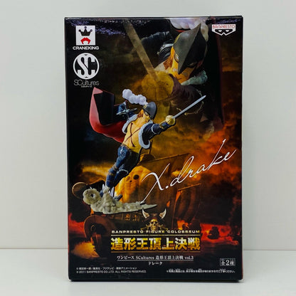 X Drake One Piece SCultures BIG Zoukeiou Chojyo Kessen vol.3 [Figure]