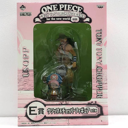 【中古】 E賞ウソップ＆チョッパー「ROMANCEDAWNforthenewworld～後編～/一番くじワンピース」【フィギュア】【加古川物流】