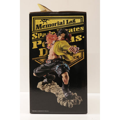 [Used] One Piece Figure Ace Ichiban Kuji Memorial Log C Prize BATTLE [Figure] [Shikama Store] 