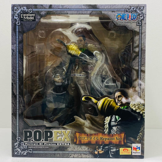 【中古】 クロ コダイルRepaintVer.「ワンピース」エクセレントモデルP.O.PNEO-DX ワンピース フィギュア クロ コダイル P.O.P Repaint ver.【フィギュア】【飾磨店】