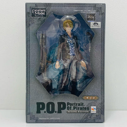 【中古】 サンジ「ワンピースSTRONGWORLD」エクセレントモデルP.O.P“STRONGEDITION”【フィギュア】