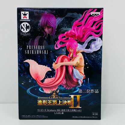 【中古】 しらほし姫「ワンピース」SCulturesBIG造形王頂上決戦2vol.1【フィギュア】