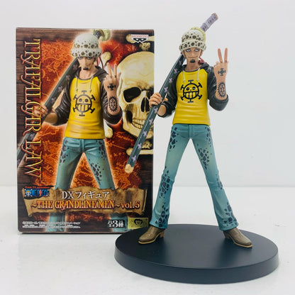 【中古】 トラファルガー・ローvol.5DXフィギュア～THEGRANDLINEMEN～「ワンピース」【フィギュア】【飾磨店】