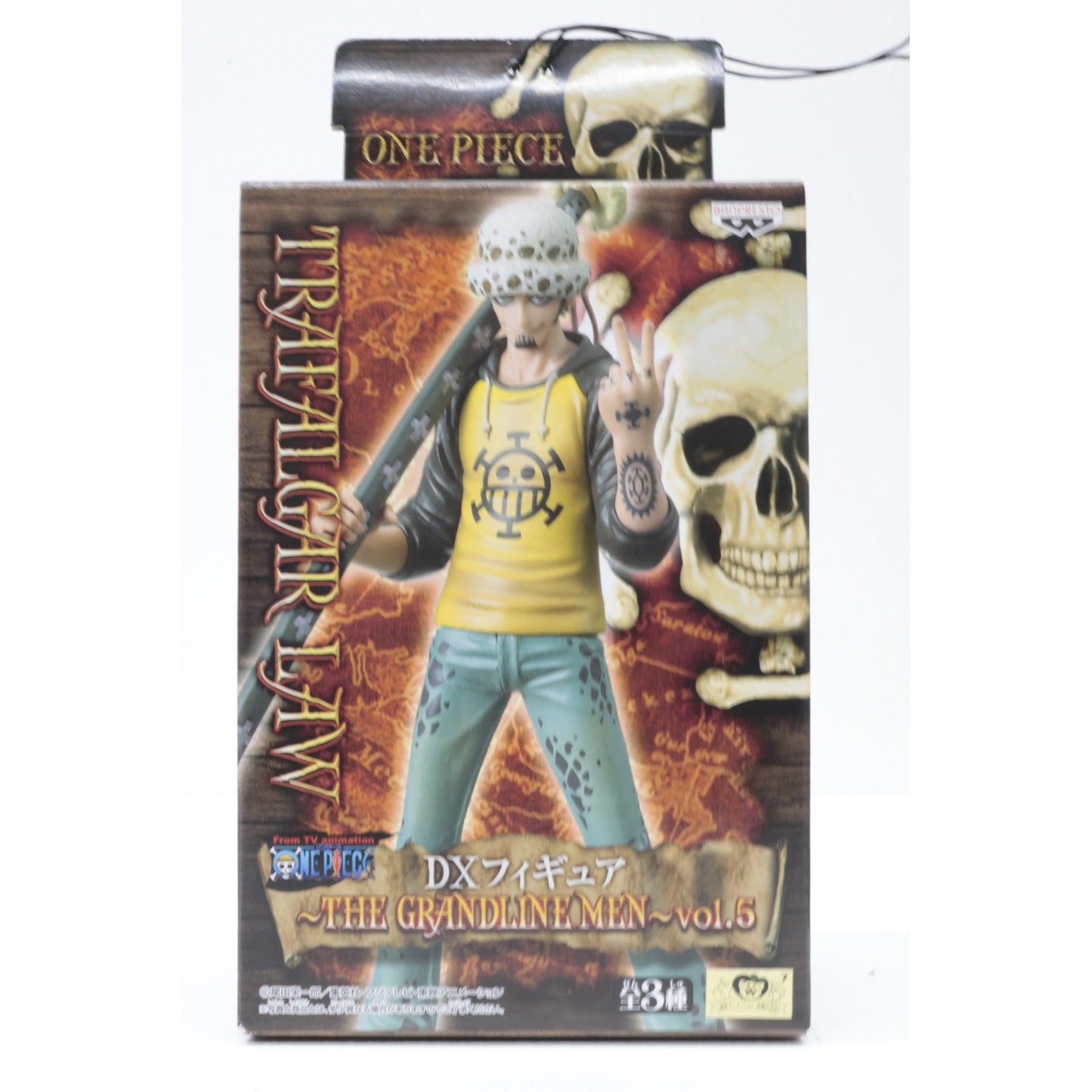 【中古】 ワンピース フィギュア トラファルガー・ロー THE GRANDLINE MEN vol.5【フィギュア】【加古川物流】