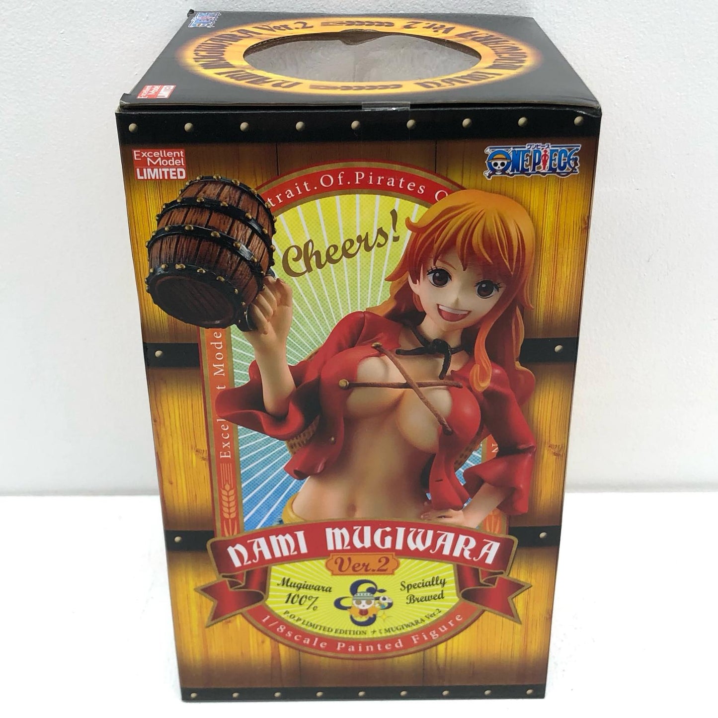 【中古】 ワンピース フィギュア ナミ P.O.P “LIMITED EDITION” 麦わらストア＆オンラインショップ限定 MUGIWARA Ver.2 エクセレント モデル【フィギュア】【加古川物流】