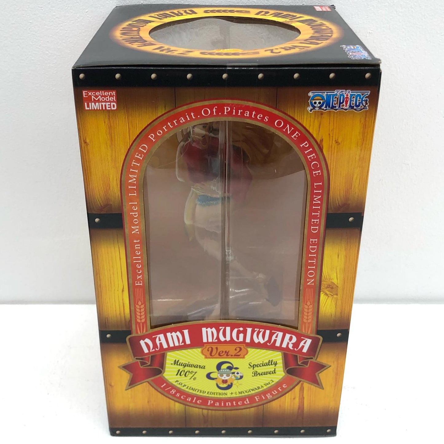 【中古】 ワンピース フィギュア ナミ P.O.P “LIMITED EDITION” 麦わらストア＆オンラインショップ限定 MUGIWARA Ver.2 エクセレント モデル【フィギュア】【加古川物流】
