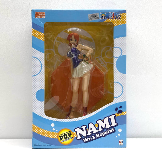 [Used] One Piece Figure Nami Ver.2 Repainted POP LIMITED EDITION Excellent Model [Figure] [Shikama Store] 