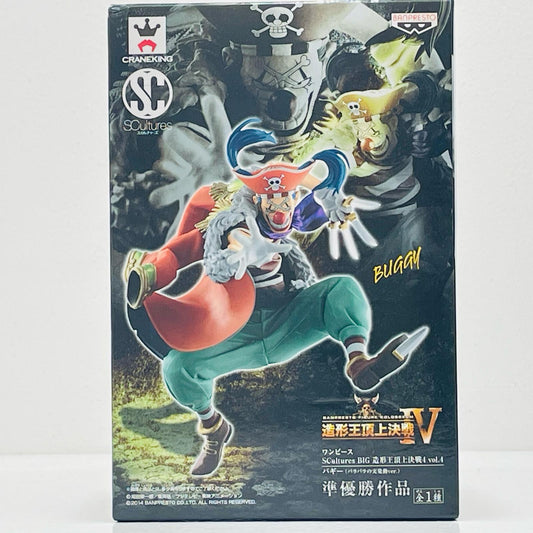 【中古】 バギー「ワンピース」SCulturesBIG造形王頂上決戦4vol.4【フィギュア】