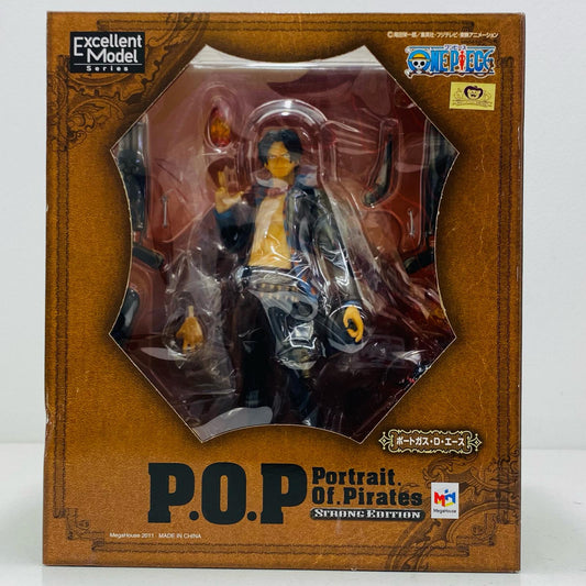 【中古】 エース「ワンピース」P.O.P“STRONGEDITION”【フィギュア】【飾磨店】