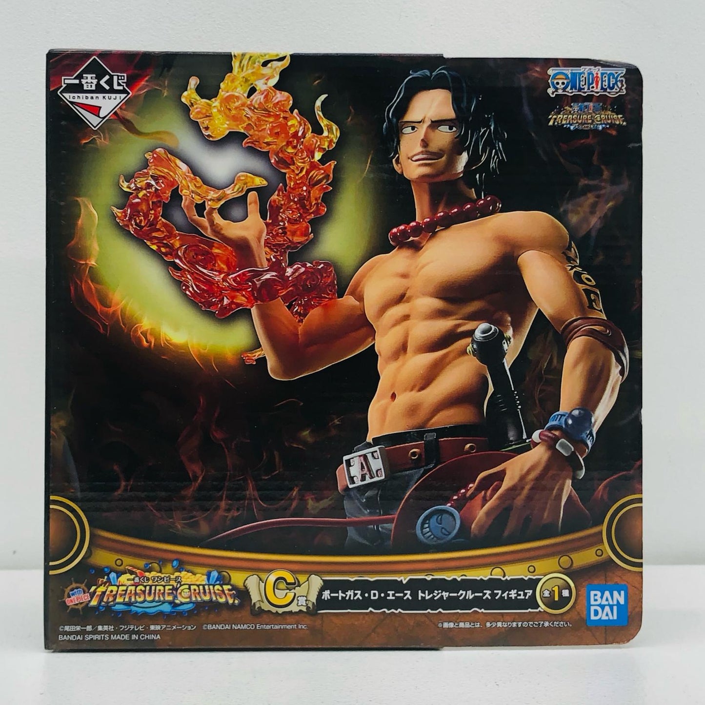 Prize C: Ace / Treasure Cruise Figure "TREASURECRUISE / Ichiban Kuji One Piece with ONE PIECE" [Figure]