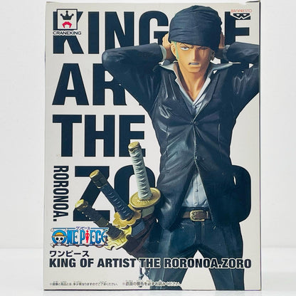 【中古】 ゾロKINGOFARTIST/THERORONOA.ZORO「ワンピース」【フィギュア】