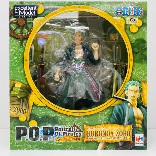 【中古】 ロロノア・ゾロ「ワンピース」エクセレントモデルP.O.P”SailingAgain”【フィギュア】【加古川物流】