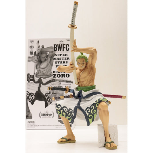 [Used] One Piece Figure Zoro Ichiban Kuji BWFC Zoukeiou Chojo Kessen 3 THE BRUSH Award A/Brush Painting SUPER MASTER STARS PIECE [Figure] [Shikama Store] 