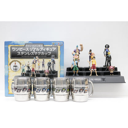 【中古】 ワンピース フィギュア リアルフィギュア＆ステンレスマグカップ ワンピースフェア当選品 セブンイレブン限定 当選品【フィギュア】【加古川物流】