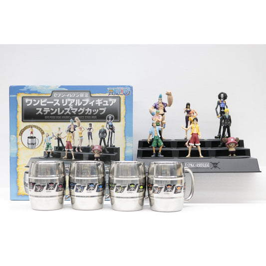 【中古】 ワンピース フィギュア リアルフィギュア＆ステンレスマグカップ ワンピースフェア当選品 セブンイレブン限定 当選品【フィギュア】【加古川物流】