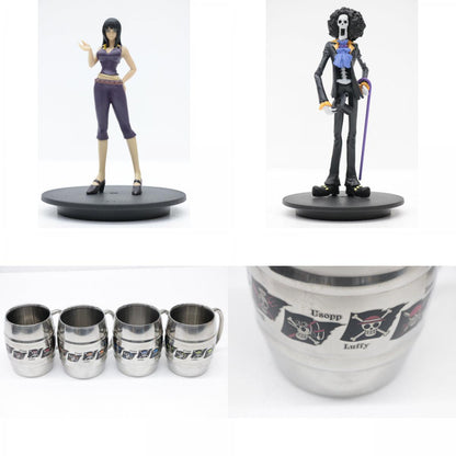 【中古】 ワンピース フィギュア リアルフィギュア＆ステンレスマグカップ ワンピースフェア当選品 セブンイレブン限定 当選品【フィギュア】【加古川物流】