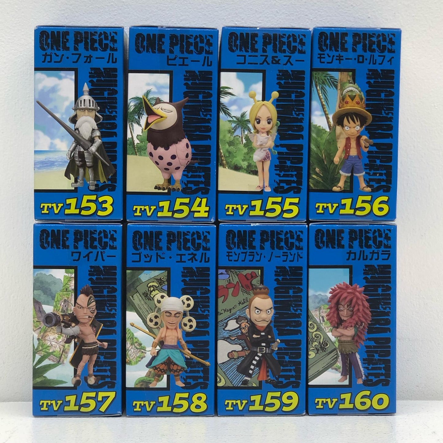 【中古】 全8種セット「ワンピース」WCFvol.19【フィギュア】