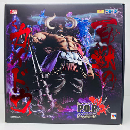 【中古】 百獣のカイドウ「ワンピース」P.O.P“WA-MAXIMUM”メガトレショップ＆オンラインショップ限定【フィギュア】