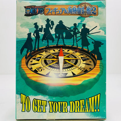 【中古】 サンジ「ワンピース」フィギュア＆海賊羅針盤2【フィギュア】