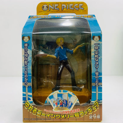 【中古】 サンジ「ワンピース」ゆれるゴーイングメリー号フィギュア【フィギュア】