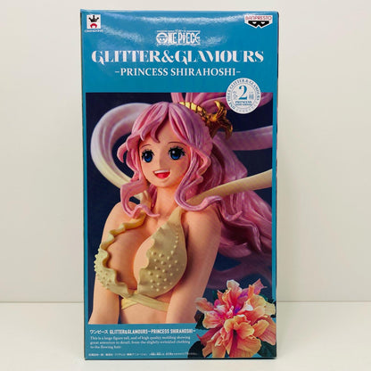 【中古】 しらほし姫(台座ミントグリーン)「ワンピース」GLITTER＆GLAMOURS-PRINCESSSHIRAHOSHI-【フィギュア】
