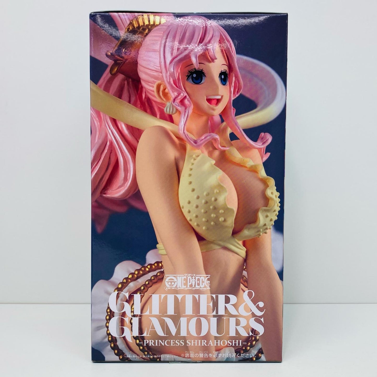 【中古】 しらほし姫(台座ミントグリーン)「ワンピース」GLITTER＆GLAMOURS-PRINCESSSHIRAHOSHI-【フィギュア】