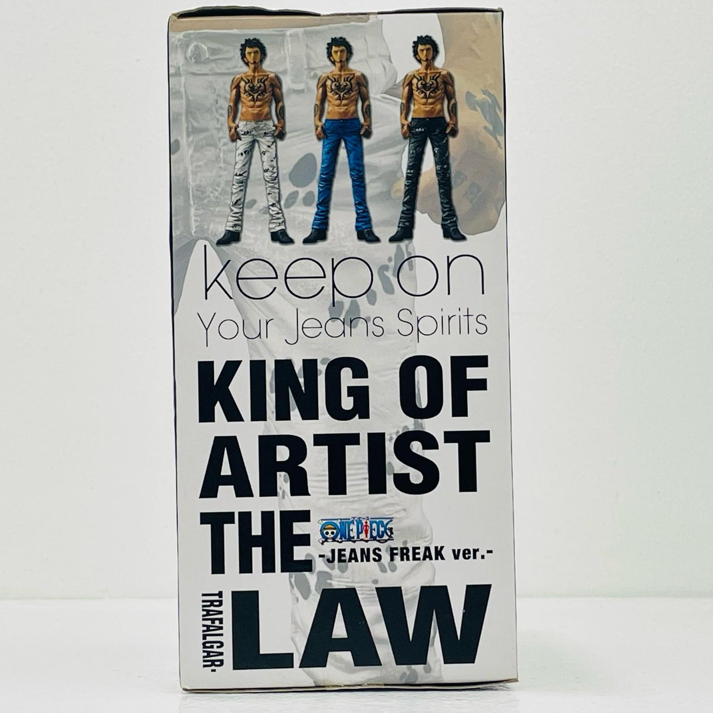 【中古】 ロー(ホワイト)KINGOFARTIST/THETRAFALGAR.LAW-JEANSFREAKver.-「ワンピース」【フィギュア】