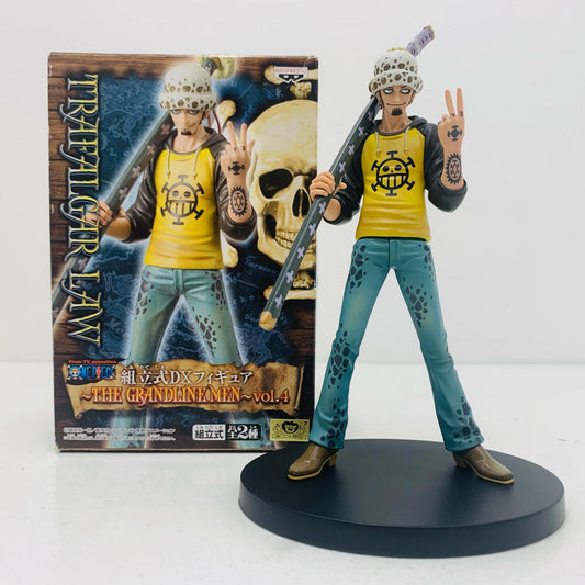 【中古】 トラファルガー・ロー「ワンピース」組立式DXフィギュア～THEGRANDLINEMEN～vol.4【フィギュア】【飾磨店】